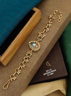 Antique bracelet Rakhi Assam gold jewellery